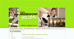 Desktop Screenshot of konzeptbau-jirgensons.de